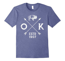 Oklahoma State I Love T Shirt Arrow Bison Buffalo Men Women