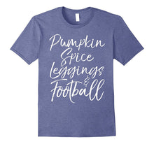 Pumpkin Spice Leggings and Football Shirt Vintage Fall Tee