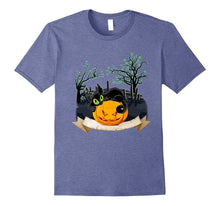 Happy Halloween Pumpkin Cat T-Shirt