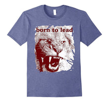 Leo Shirt Born to Lead Tshirt Zodiac Birthday Gift Tee