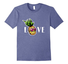 I Love Pineapple Tee Funny Party Hawaiian T-Shirt Gift