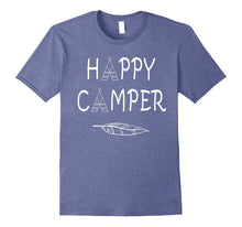 Happy Camper Shirt - Camping T-Shirt Teepee Leaf Tee