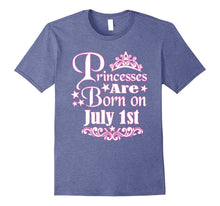 Princesses Are Born on July 1st Funny Birthday