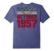 Awesome Since OCTOBER OCT 1957 Birthday Gift 60 Years Old