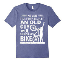 An Old Guy on a Mountain Bike T Shirt, Mountain Bike T Shirt