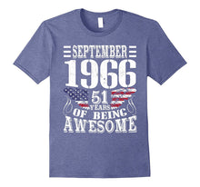 Legends Are Born in SEPTEMBER 1966 Gift 51 Years Old Awesome