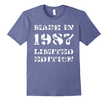 Made in 1987 T-Shirt Limited Edition - 30th Birthday Gift