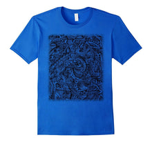 Escher-Like Hand Drawn Shaded Zen Spiral Abstract Artwork