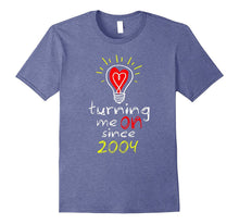 13th Wedding Anniversary T-Shirt Turning Me on Since 2004