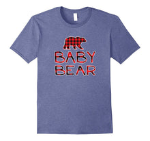 Baby Bear Red Flannel Plaid T-Shirt