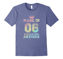 11th Birthday Gift Made in 2006 Awesome Rainbow T-Shirt
