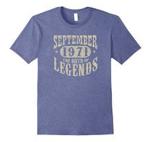 46 Years 46th Birthday September 1971 Birth of Legend TShirt