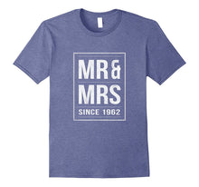 Mr & Mrs Since 1962 - 55th Wedding Anniversary Gift T-Shirt
