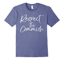 Respect the Commish Shirt Fantasy Football Commissioner Tee