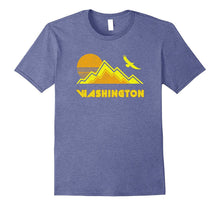 Retro Washington T-Shirt Distressed Hiking Tee