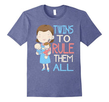 New Twin Mom T-Shirt for Women, New Parents, & Twin Mothers