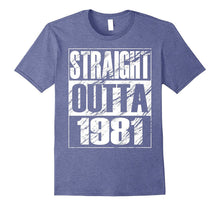 Funny Straight Outta 1981 36th Birthday T-Shirt Vintage Gift