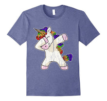 Dabbing Unicorn T-Shirt Dab Hip Hop Funny Magic Rainbow