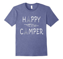 Happy Camper Shirt - Camping T-Shirt Teepee Leaf Tee