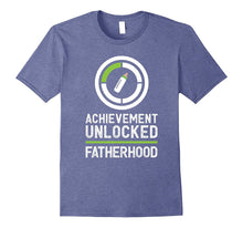 Mens Achievement Unlocked - Fatherhood Expecting Dad Gamer Tee
