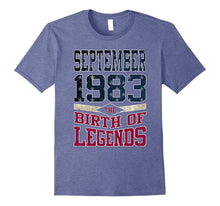 1983 September the Birth of Legends Gift for 34 Years Old